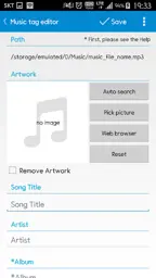 Star Music Tag Editor android App screenshot 2